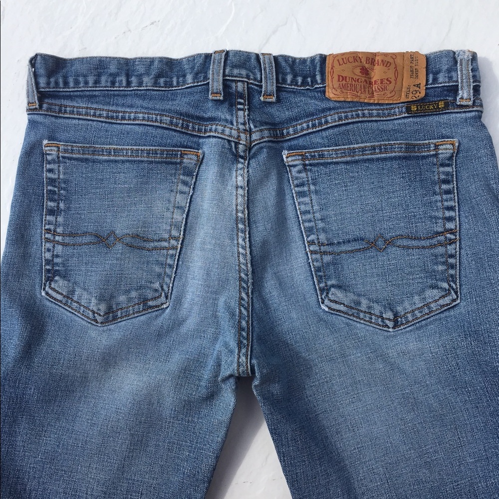 Lucky Brand Dungarees Peanut Pant Lower Rise Jeans - Picture 5 of 8
